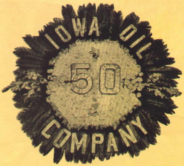 Iowa Oil 50th Cake